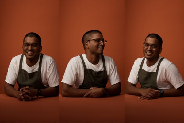 Nagesh Seethiah, chef and owner of Manze restaurant.